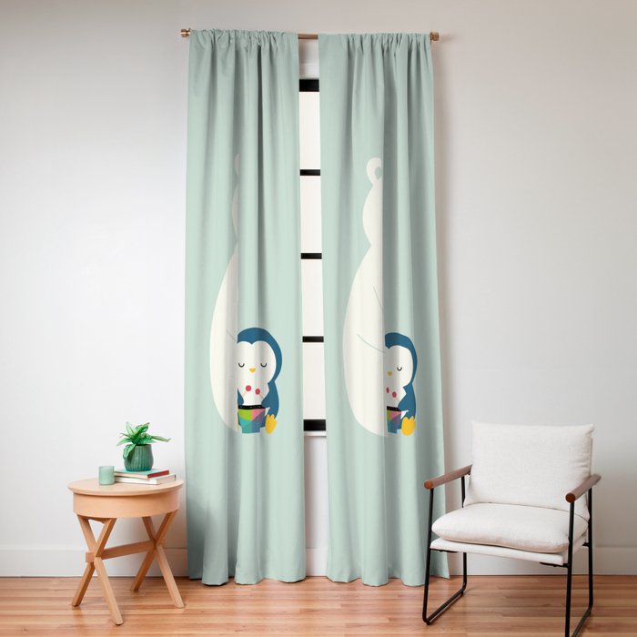 A Little Band Window Curtain