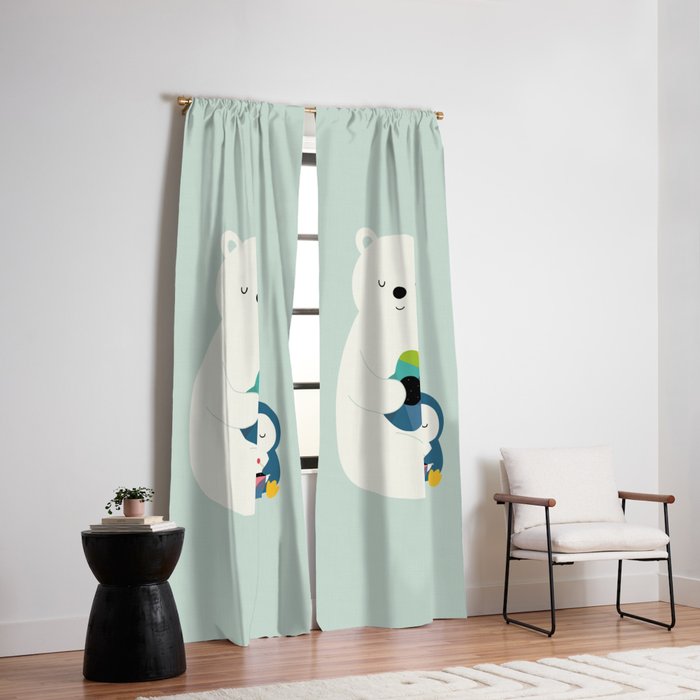 A Little Band Window Curtain