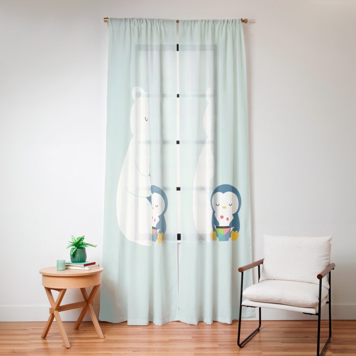 A Little Band Window Curtain