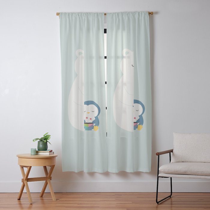 A Little Band Window Curtain