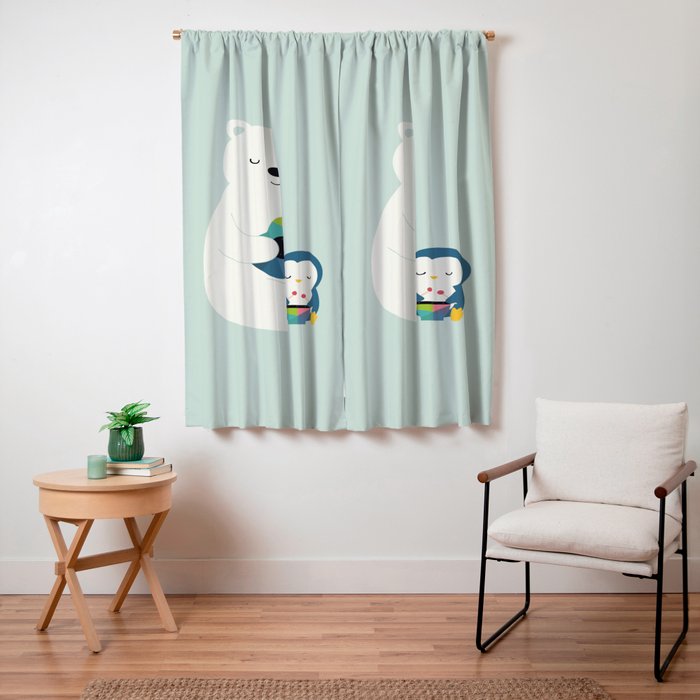 A Little Band Window Curtain