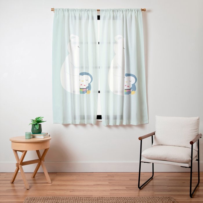 A Little Band Window Curtain