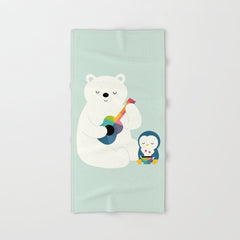 A Little Band Bath Towel
