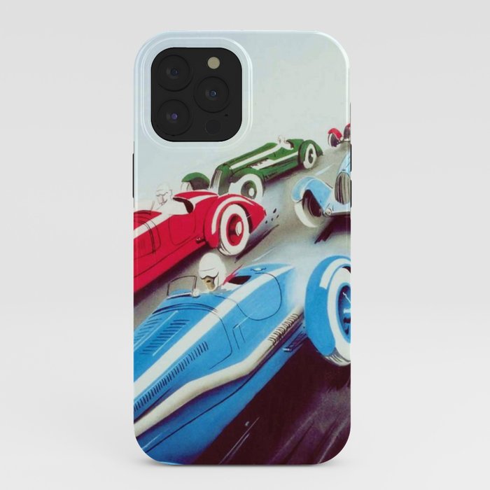 1932 Vintage 24 Hours of Le Mans French Auto Racing Wall Decor iPhone Case
