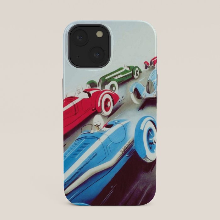1932 Vintage 24 Hours of Le Mans French Auto Racing Wall Decor iPhone Case