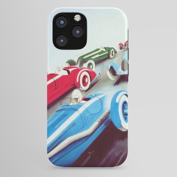 1932 Vintage 24 Hours of Le Mans French Auto Racing Wall Decor iPhone Case