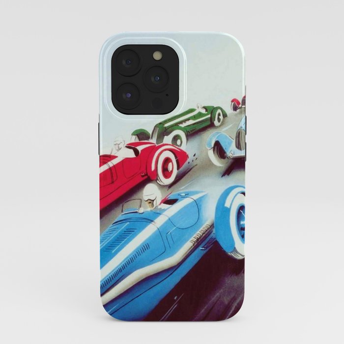 1932 Vintage 24 Hours of Le Mans French Auto Racing Wall Decor iPhone Case