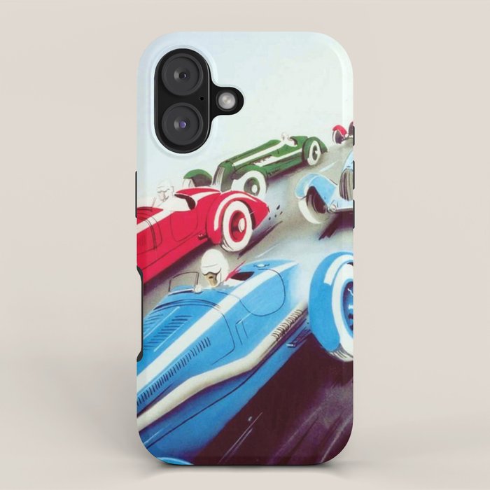 1932 Vintage 24 Hours of Le Mans French Auto Racing Wall Decor iPhone Case