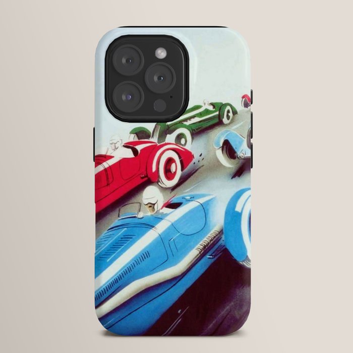 1932 Vintage 24 Hours of Le Mans French Auto Racing Wall Decor iPhone Case
