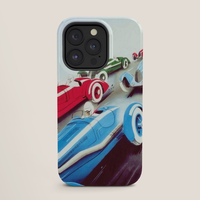 1932 Vintage 24 Hours of Le Mans French Auto Racing Wall Decor iPhone Case