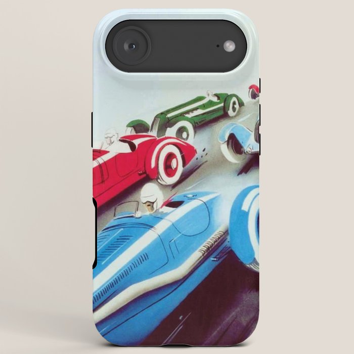 1932 Vintage 24 Hours of Le Mans French Auto Racing Wall Decor iPhone Case