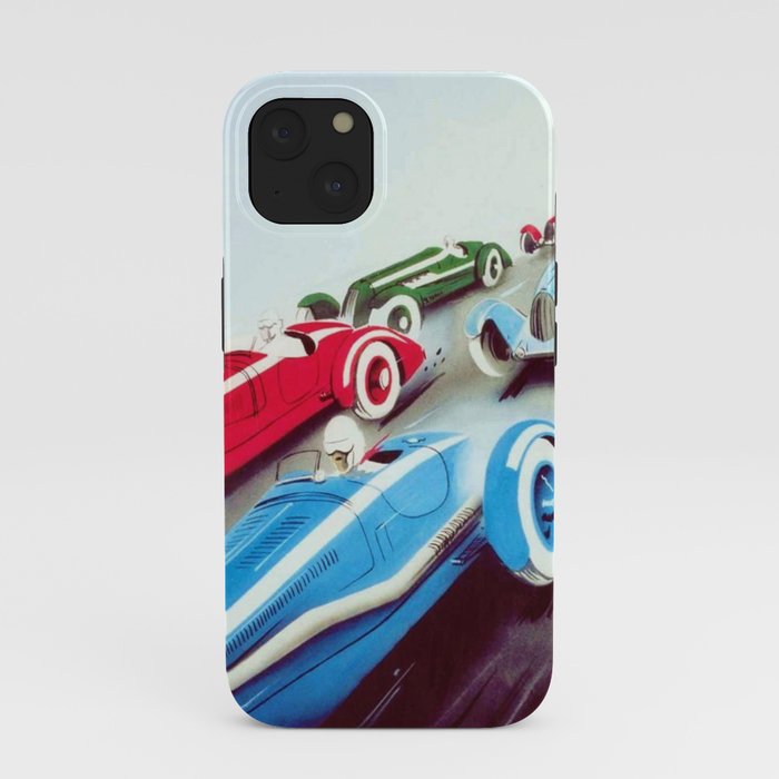 1932 Vintage 24 Hours of Le Mans French Auto Racing Wall Decor iPhone Case