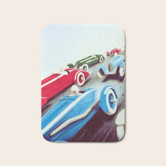 1932 Vintage 24 Hours of Le Mans French Auto Racing Wall Decor Bath Mat