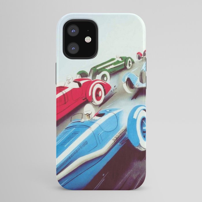 1932 Vintage 24 Hours of Le Mans French Auto Racing Wall Decor iPhone Case