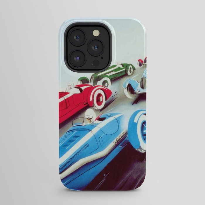 1932 Vintage 24 Hours of Le Mans French Auto Racing Wall Decor iPhone Case