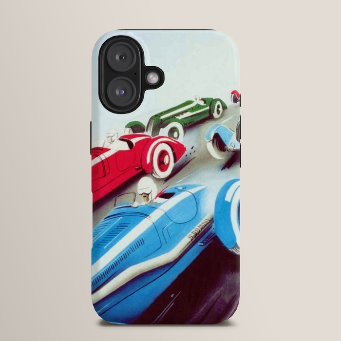 1932 Vintage 24 Hours of Le Mans French Auto Racing Wall Decor iPhone Case