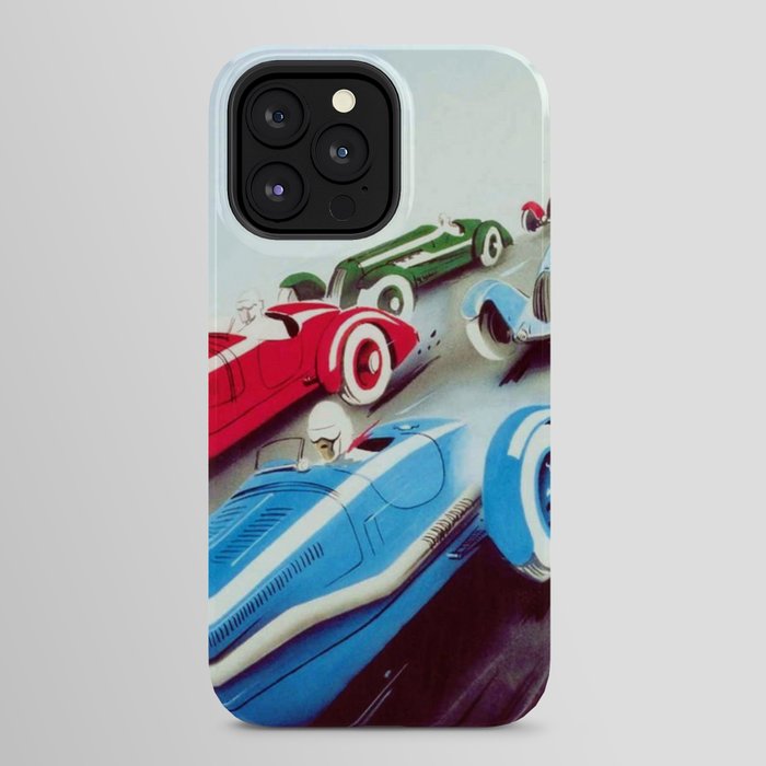 1932 Vintage 24 Hours of Le Mans French Auto Racing Wall Decor iPhone Case