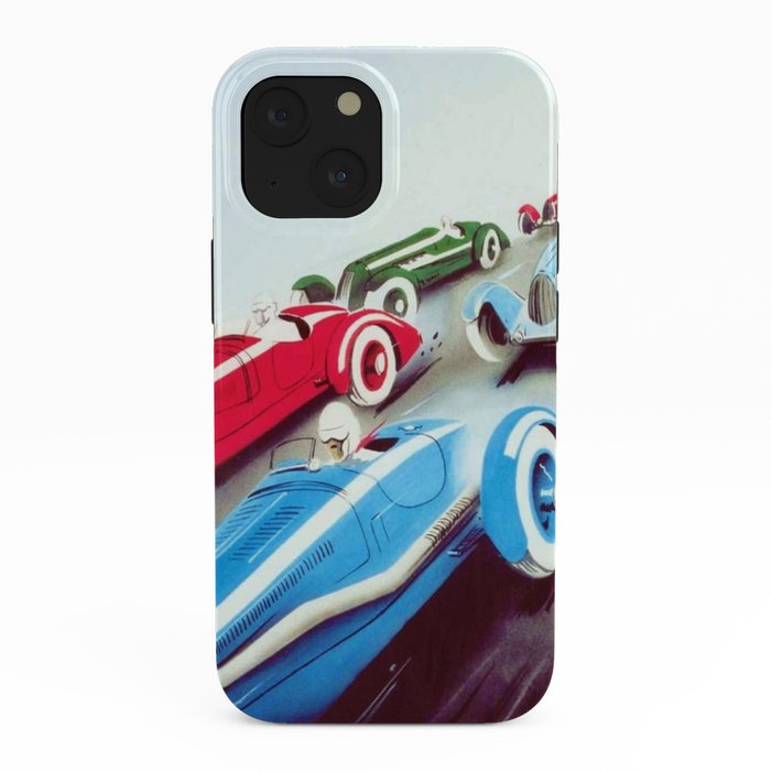 1932 Vintage 24 Hours of Le Mans French Auto Racing Wall Decor iPhone Case