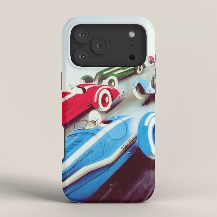 1932 Vintage 24 Hours of Le Mans French Auto Racing Wall Decor iPhone Case