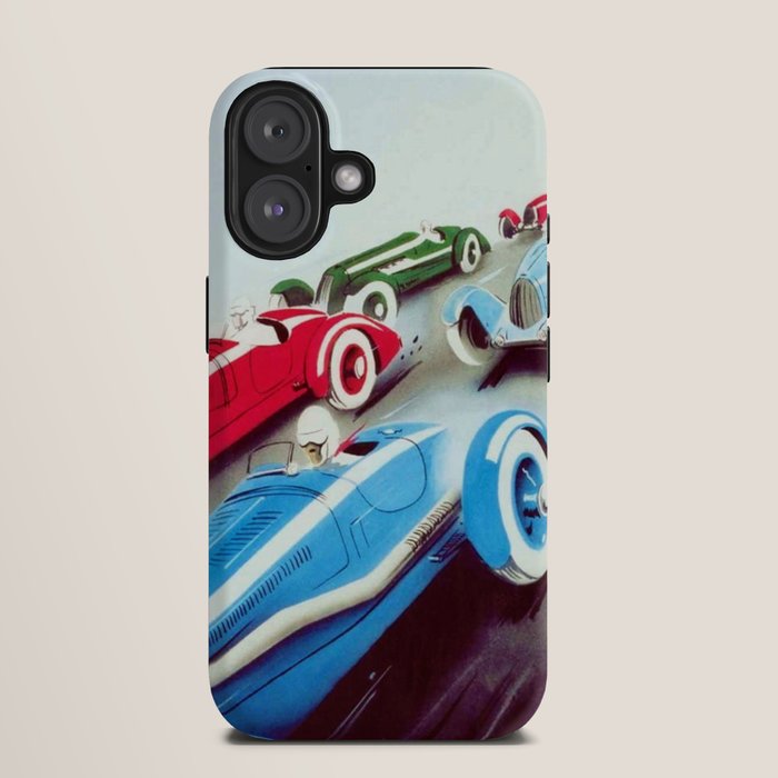 1932 Vintage 24 Hours of Le Mans French Auto Racing Wall Decor iPhone Case
