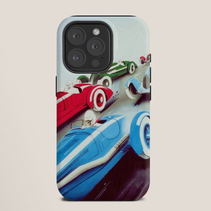 1932 Vintage 24 Hours of Le Mans French Auto Racing Wall Decor iPhone Case
