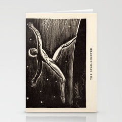 "The Star-lighter" by Rockwell Kent (1919) Stationery Card