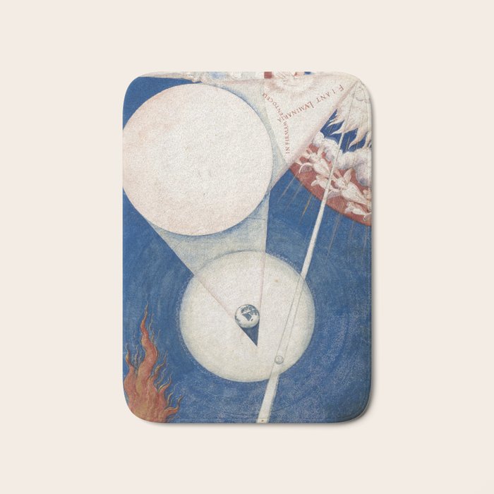 "Let God Be the Lights in the Firmament of Heaven and Divide the Day" by Francisco de Holanda, 1573 Bath Mat