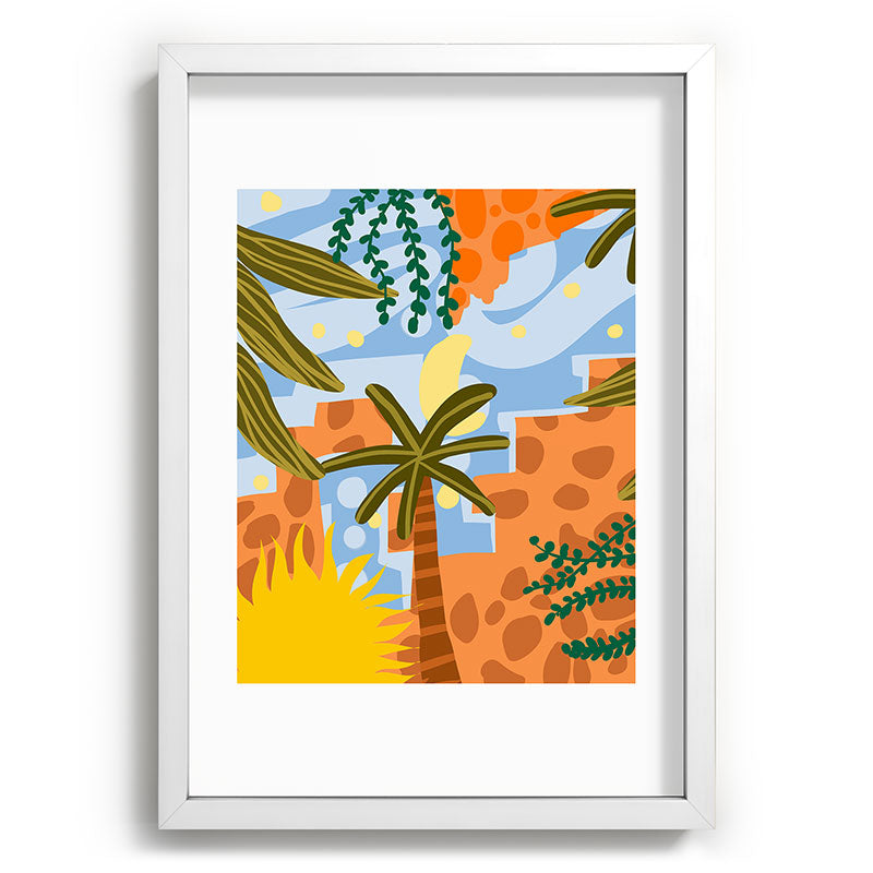 A Beautiful Day Begins With A Beautiful Mindset Framed Art Print