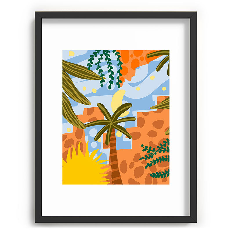 A Beautiful Day Begins With A Beautiful Mindset Framed Art Print