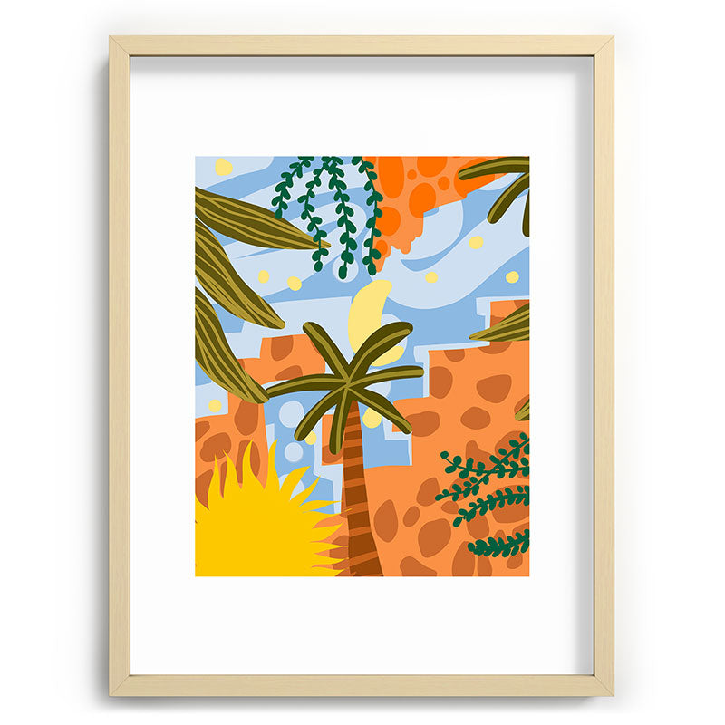 A Beautiful Day Begins With A Beautiful Mindset Framed Art Print