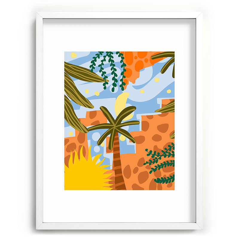 A Beautiful Day Begins With A Beautiful Mindset Framed Art Print