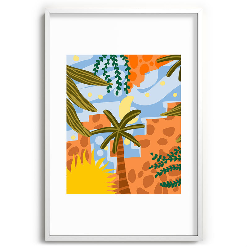A Beautiful Day Begins With A Beautiful Mindset Framed Art Print