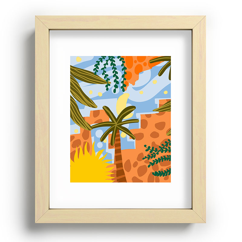 A Beautiful Day Begins With A Beautiful Mindset Framed Art Print