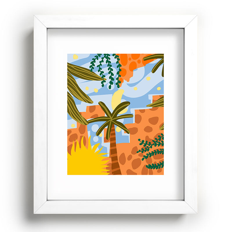 A Beautiful Day Begins With A Beautiful Mindset Framed Art Print