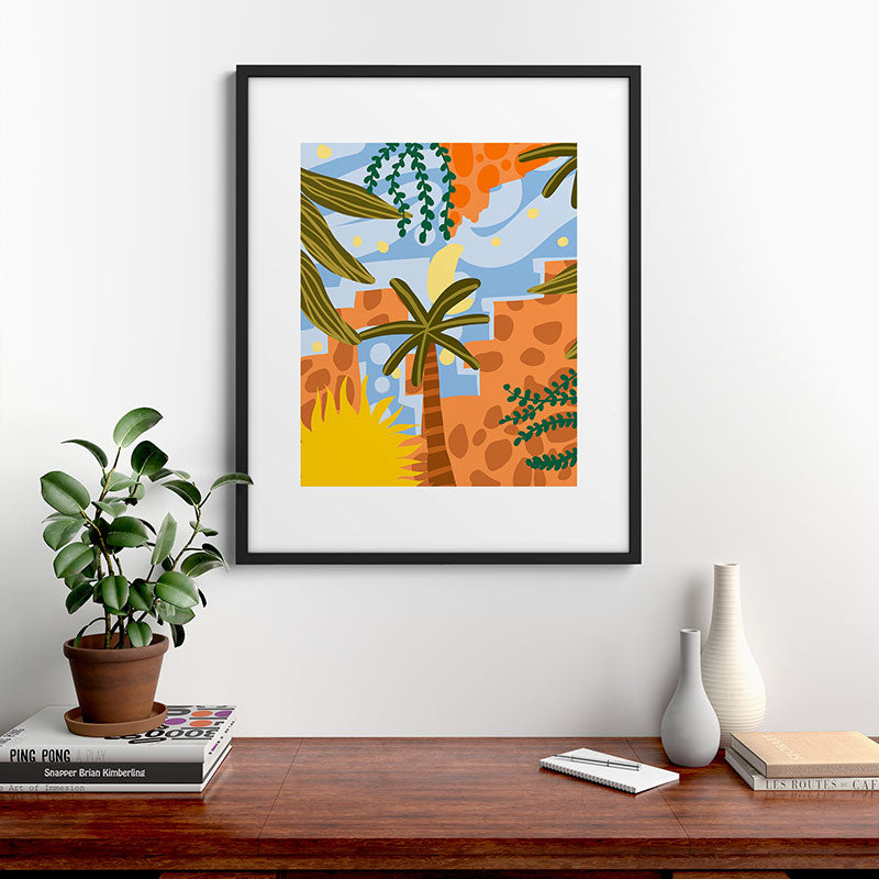 A Beautiful Day Begins With A Beautiful Mindset Framed Art Print