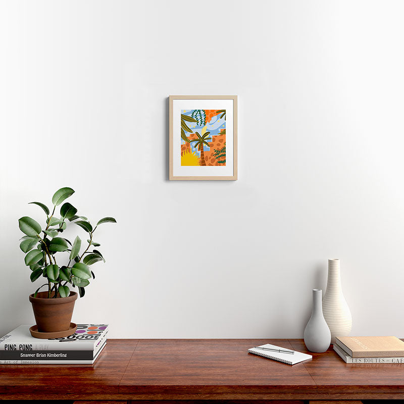 A Beautiful Day Begins With A Beautiful Mindset Framed Art Print
