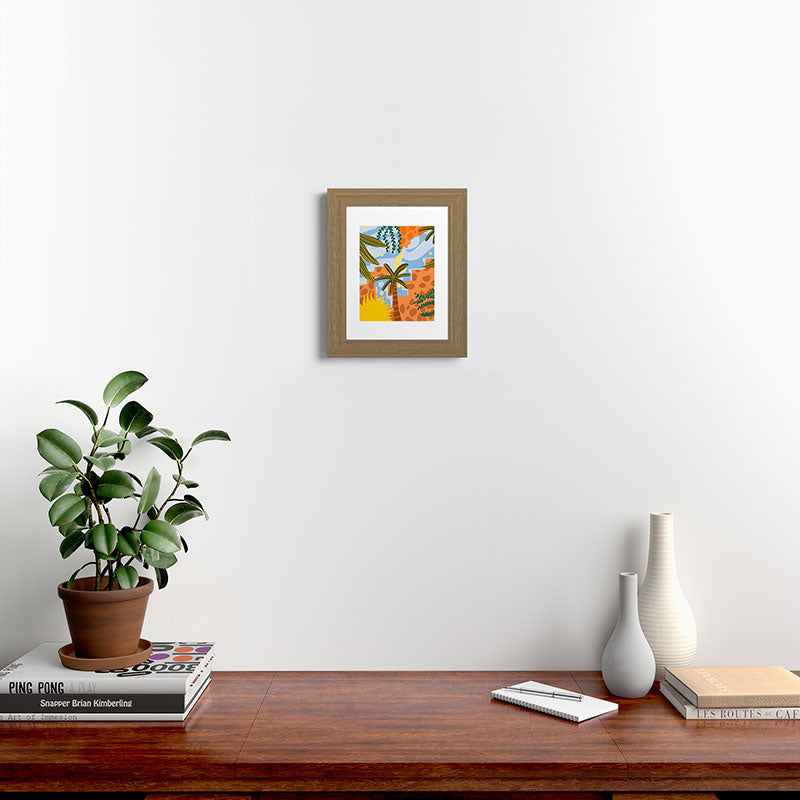 A Beautiful Day Begins With A Beautiful Mindset Framed Art Print