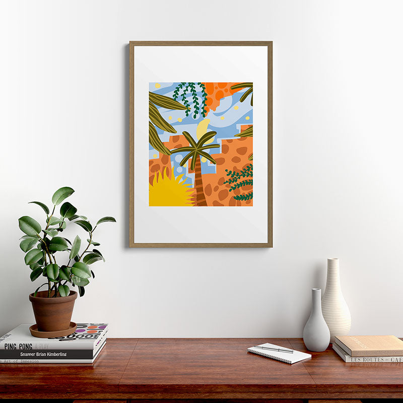 A Beautiful Day Begins With A Beautiful Mindset Framed Art Print