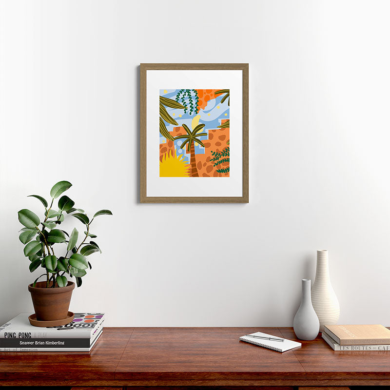A Beautiful Day Begins With A Beautiful Mindset Framed Art Print