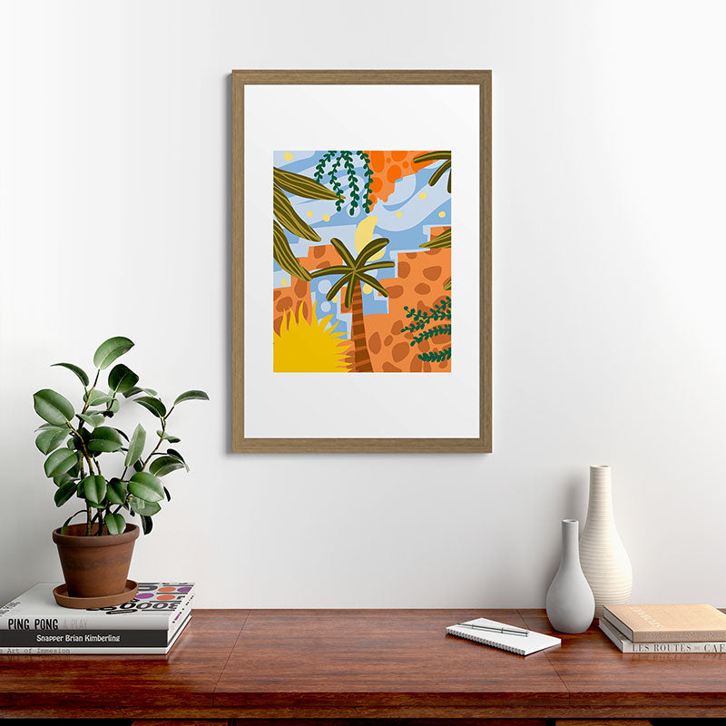 A Beautiful Day Begins With A Beautiful Mindset Framed Art Print