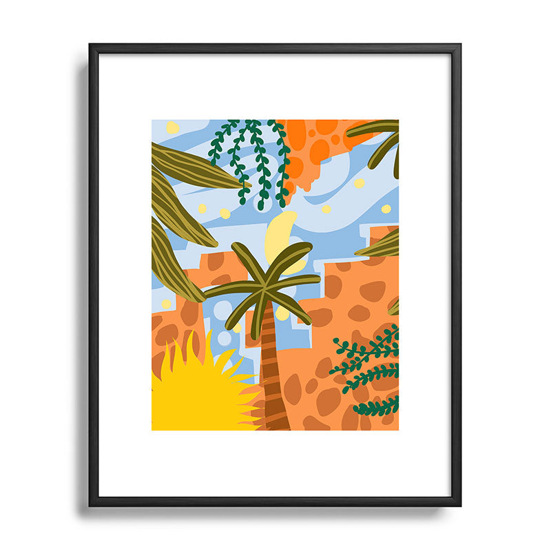 A Beautiful Day Begins With A Beautiful Mindset Framed Art Print
