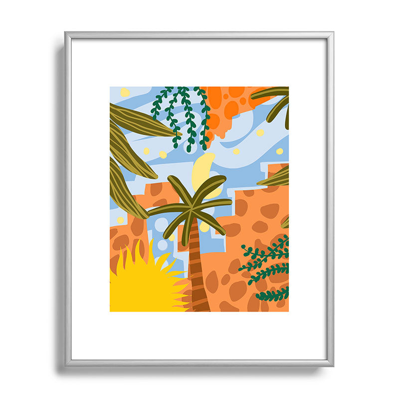 A Beautiful Day Begins With A Beautiful Mindset Framed Art Print