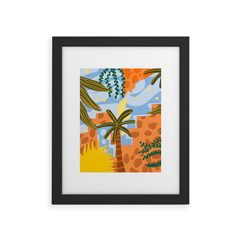 A Beautiful Day Begins With A Beautiful Mindset Framed Art Print