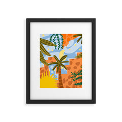 A Beautiful Day Begins With A Beautiful Mindset Framed Art Print