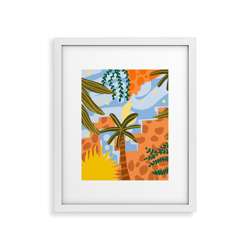A Beautiful Day Begins With A Beautiful Mindset Framed Art Print