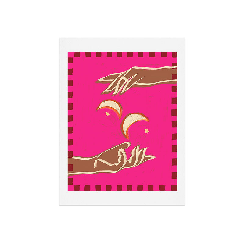 A Couple Of Moons Art Print