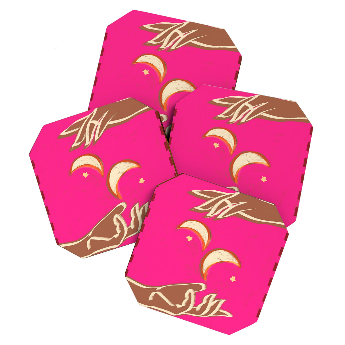 A Couple Of Moons Coaster