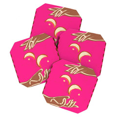 A Couple Of Moons Coaster