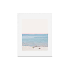 A Day at The Beach #society6 #decor #buyart Art Print
