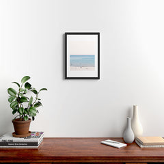 A Day at The Beach #society6 #decor #buyart Framed Art Print